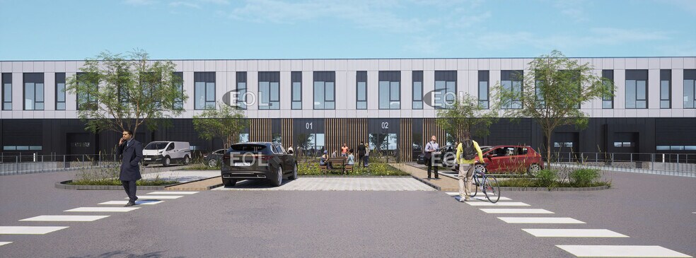 Local d’activités dans Aulnay-sous-Bois à louer - Photo de l’immeuble – Image 1 sur 1