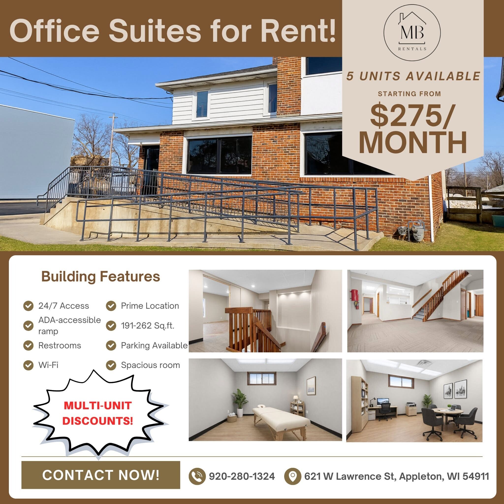 621 W Lawrence St, Appleton, WI à louer Photo principale– Image 1 sur 20