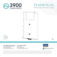 3900 E Camelback Rd, Phoenix, AZ à louer Plan d’étage– Image 1 sur 1