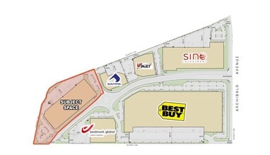 6205 Archibald Ave, Eastvale, CA à louer Plan de site– Image 2 sur 18