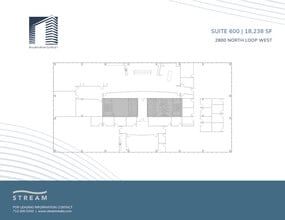2800 N Loop Fwy W, Houston, TX à louer Plan d’étage– Image 1 sur 1