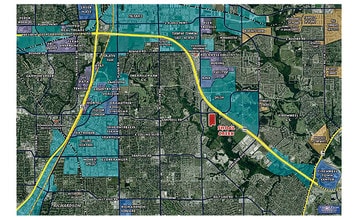 6570 Naaman Forest Blvd, Garland, TX - VUE AÉRIENNE  vue de carte