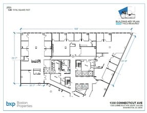 1330 Connecticut Ave NW, Washington, DC à louer Plan d’étage– Image 1 sur 1