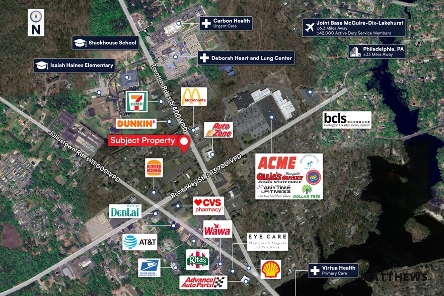 107 Trenton Rd, Browns Mills, NJ à vendre - Photo de l’immeuble – Image 3 sur 3