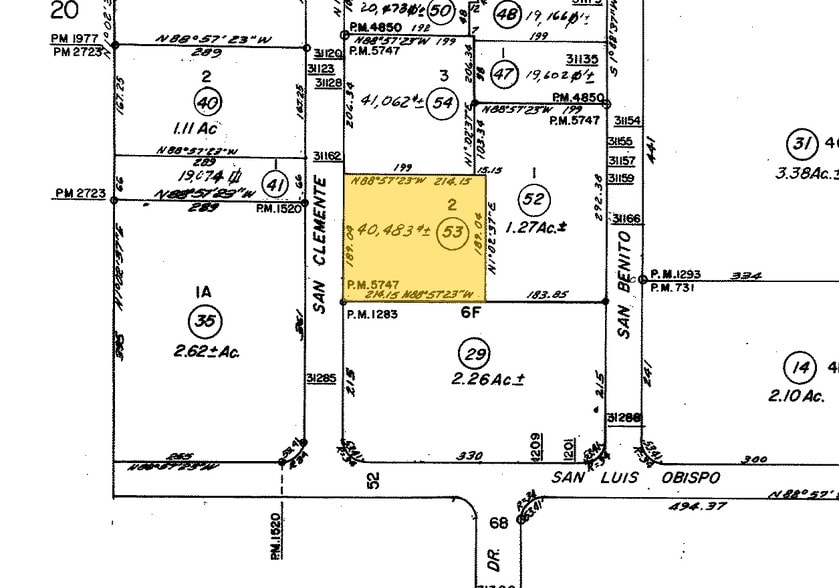 31162 San Clemente St, Hayward, CA à louer - Plan cadastral – Image 2 sur 3
