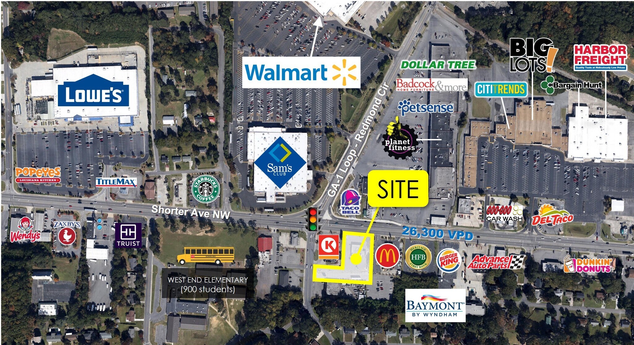 2219 Shorter Ave NW, Rome, GA à vendre Photo de l’immeuble– Image 1 sur 7