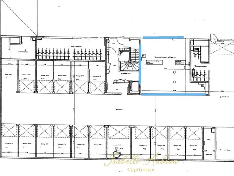 Local commercial dans Grenoble à louer - Plan d’étage – Image 1 sur 4