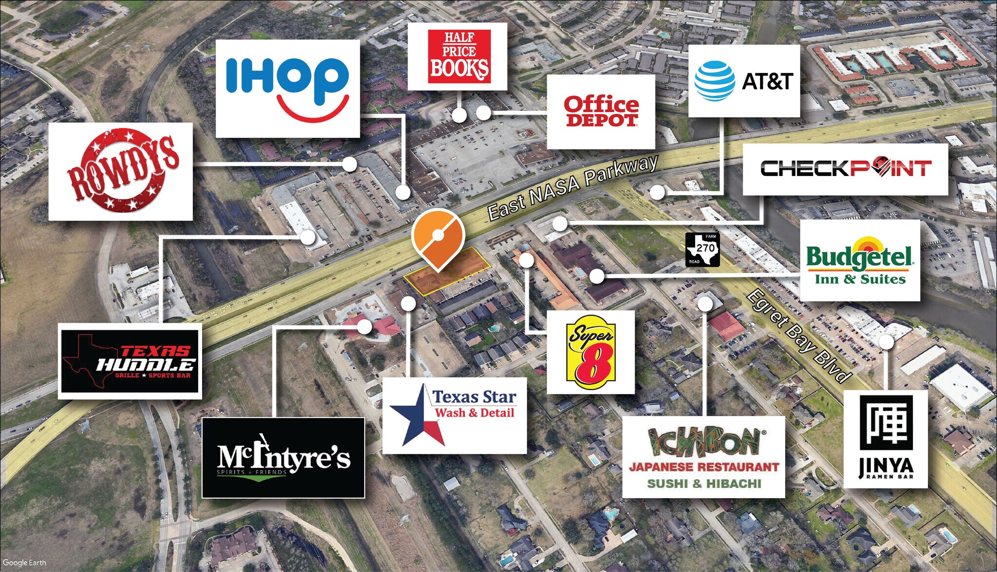 812 & 814 E NASA Pkwy, Webster, TX à vendre Photo principale– Image 1 sur 3