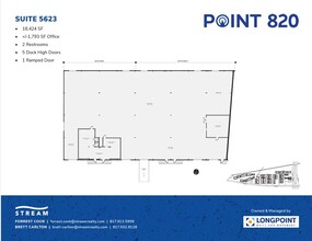 5721 E Rosedale St, Fort Worth, TX à louer Plan d’étage– Image 1 sur 1