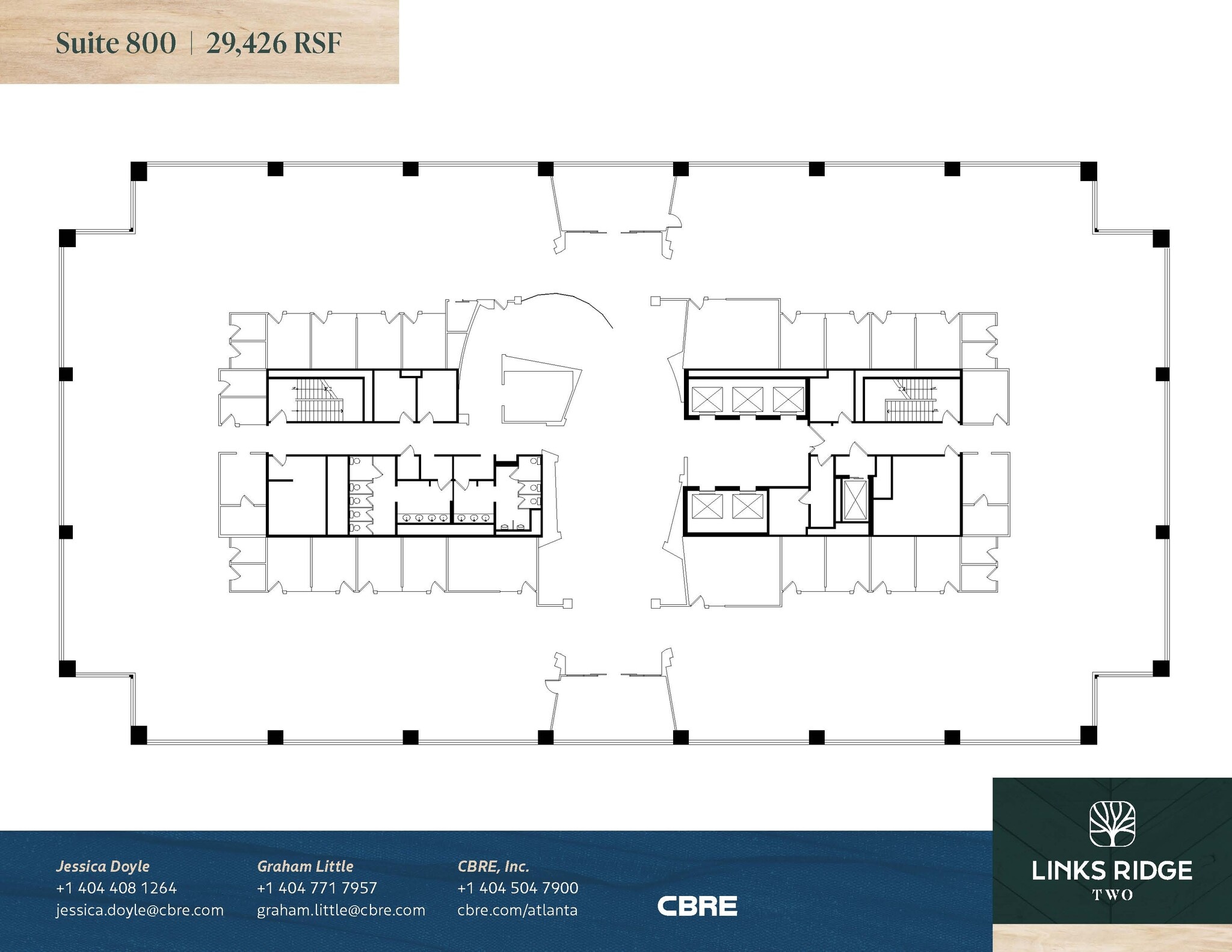 1277 Lenox Park Blvd, Atlanta, GA à louer Plan d’étage– Image 1 sur 1