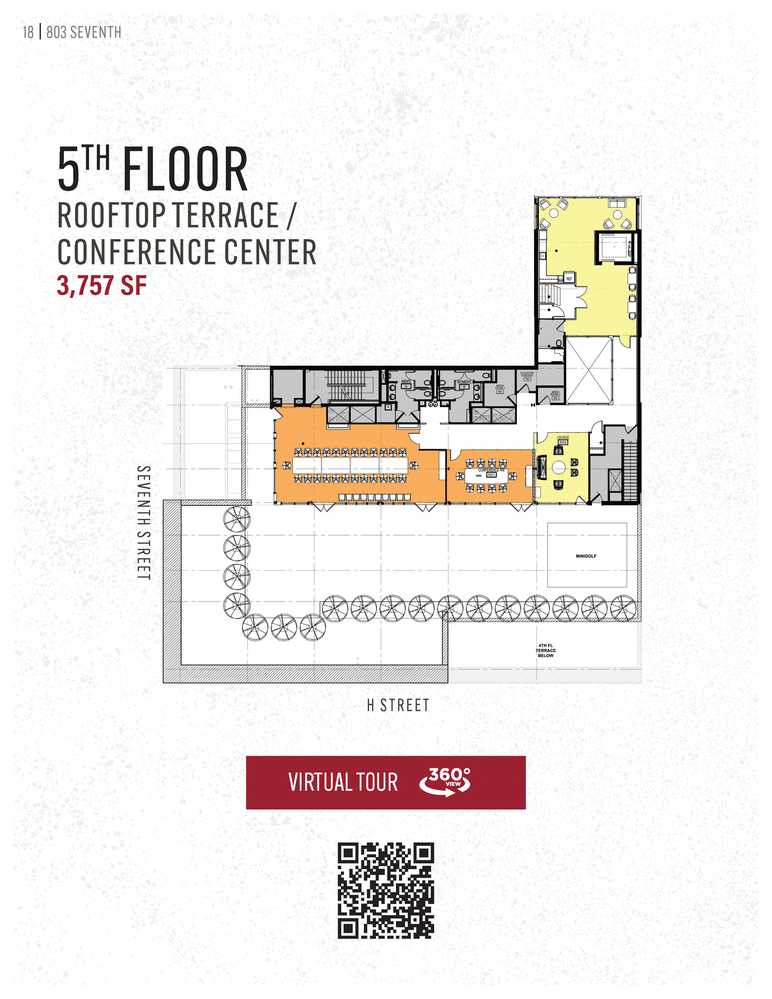 801-803 7th St NW, Washington, DC à louer Plan d’étage– Image 1 sur 13