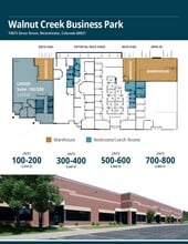 10875 Dover St, Westminster, CO à louer Plan d’étage– Image 1 sur 15