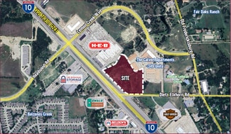 Plus de détails pour IH 10 W & Dietz-Elkhorn Rd, Boerne, TX - Terrain à vendre