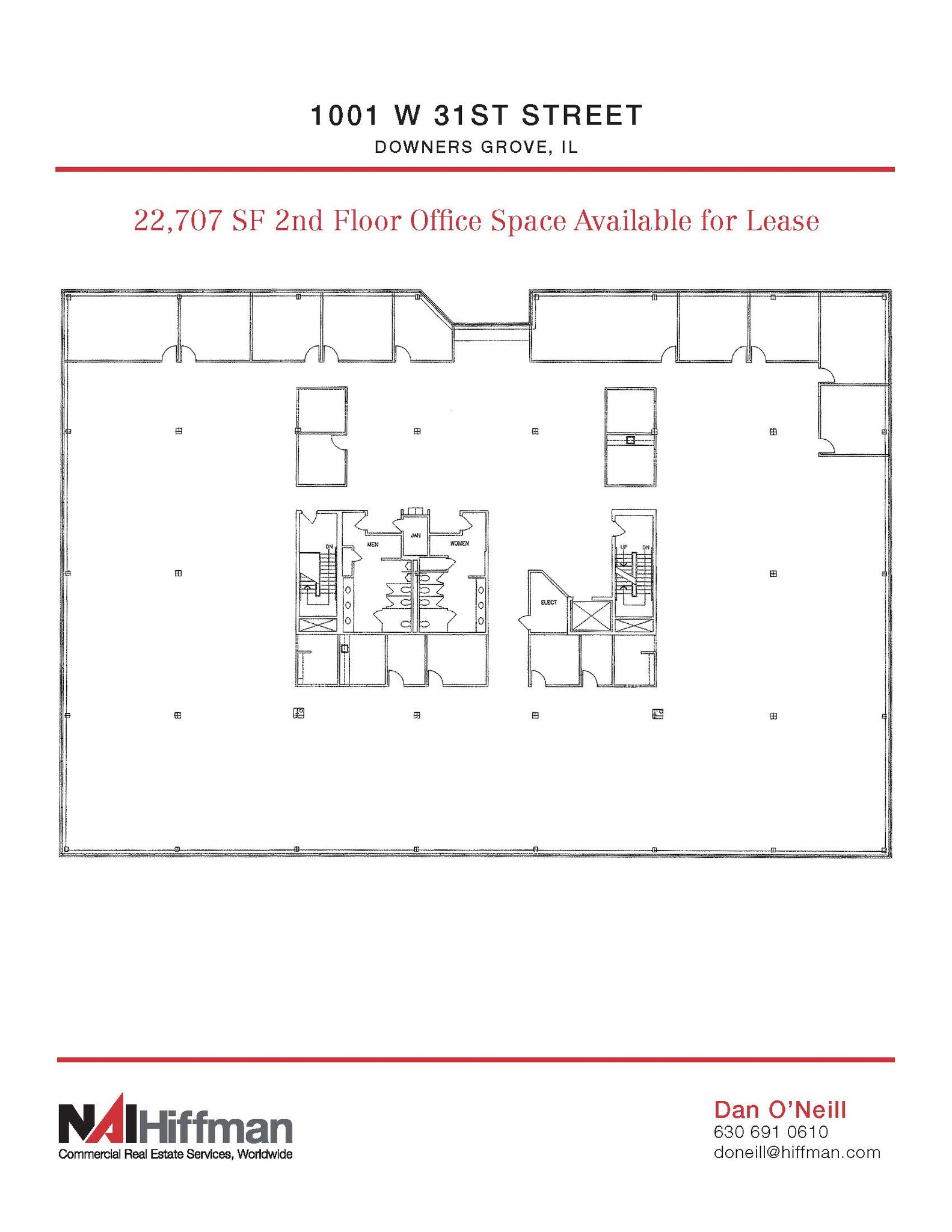 1001 W 31st St, Downers Grove, IL à vendre Plan d’étage– Image 1 sur 1