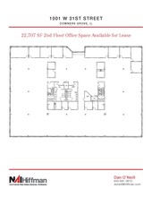 1001 W 31st St, Downers Grove, IL à vendre Plan d’étage– Image 1 sur 1