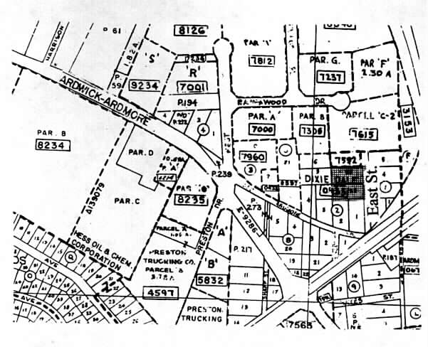 3610-3620 East St, Landover, MD à louer - Plan cadastral – Image 2 sur 4