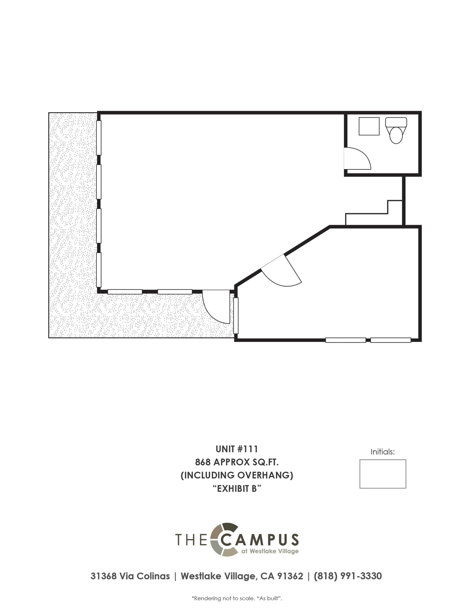31304-31348 Via Colinas, Westlake Village, CA à louer Plan d’étage– Image 1 sur 7