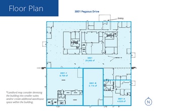 3801 Pegasus Dr, Bakersfield, CA à louer Plan d’étage– Image 1 sur 1