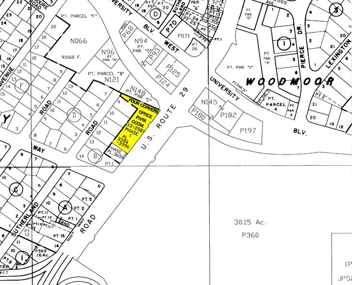 10008-10020 Colesville Rd, Silver Spring, MD à louer - Plan cadastral – Image 2 sur 23