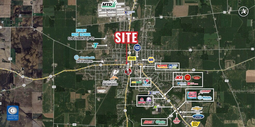 85 W Main St, Shelby, OH à louer - Photo de l’immeuble – Image 3 sur 7