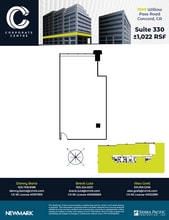 1390 Willow Pass Rd, Concord, CA à louer Plan d’étage– Image 1 sur 1