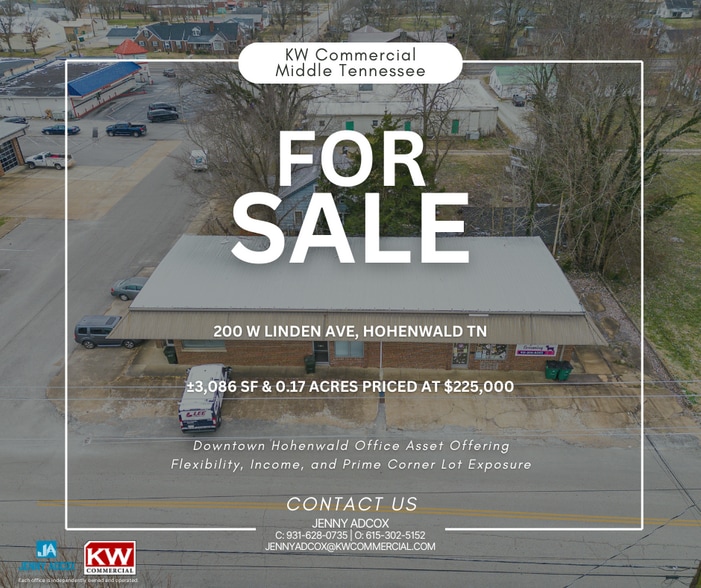 200 Linden Ave, Hohenwald, TN à vendre - Photo principale – Image 1 sur 12