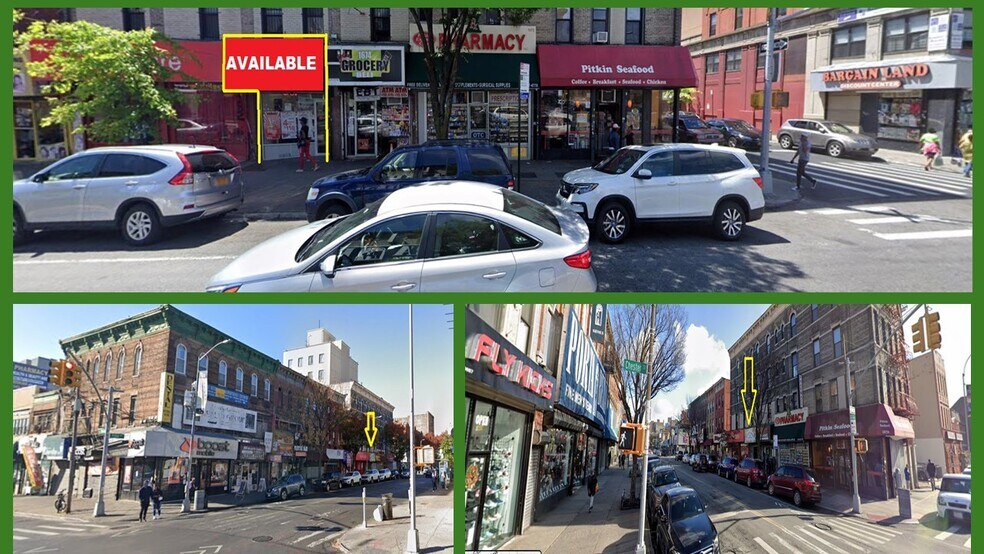 1672-1676 Pitkin Ave, Brooklyn, NY à louer - Photo de l’immeuble – Image 2 sur 6
