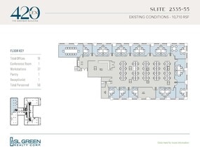 420 Lexington Ave, New York, NY à louer Plan d’étage– Image 2 sur 2