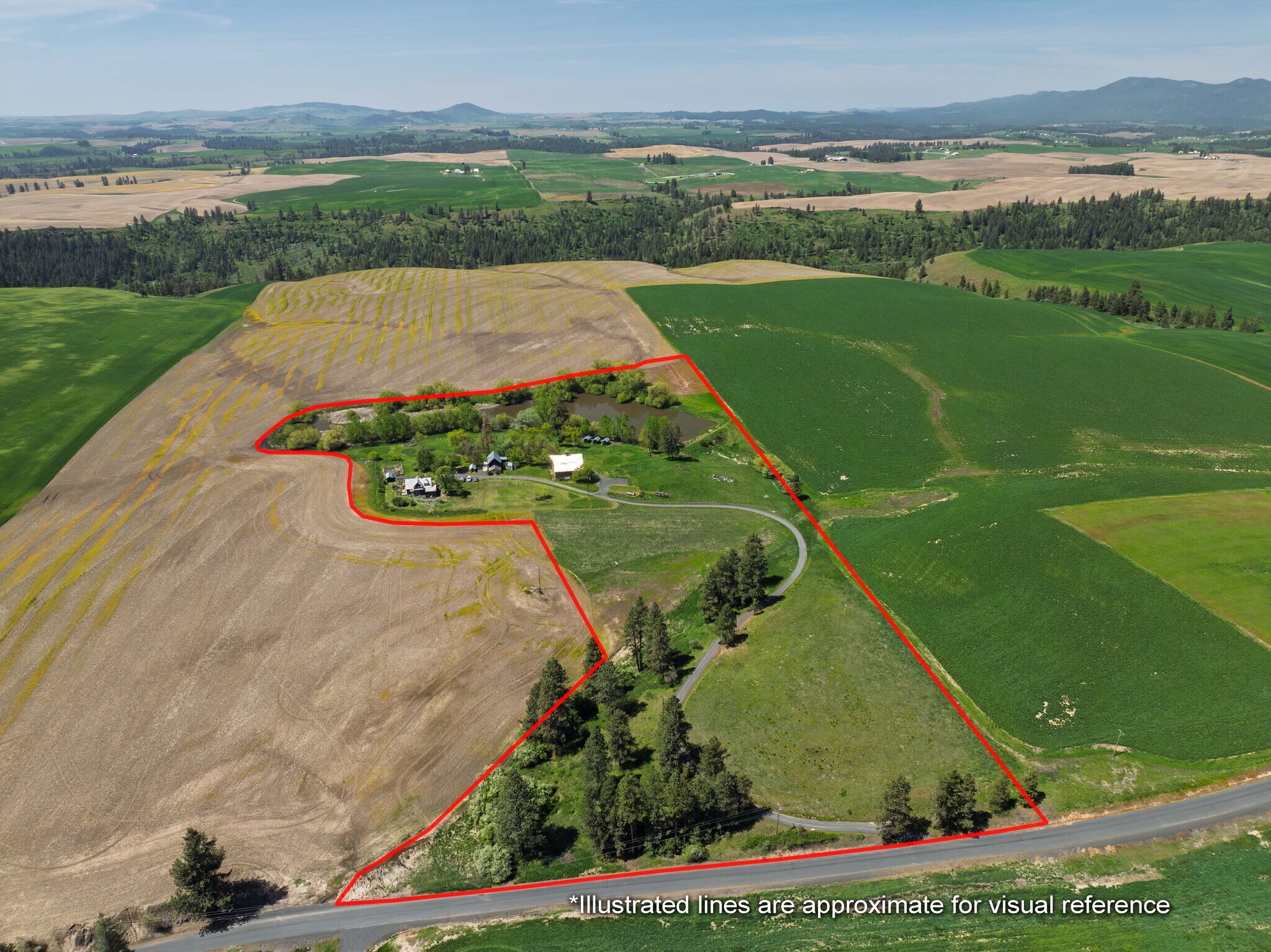 1611 Little Bear Ridge Rd, Troy, ID à vendre Aérien– Image 1 sur 36
