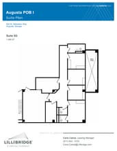 818 St Sebastian Way, Augusta, GA à louer Plan d’étage– Image 1 sur 1