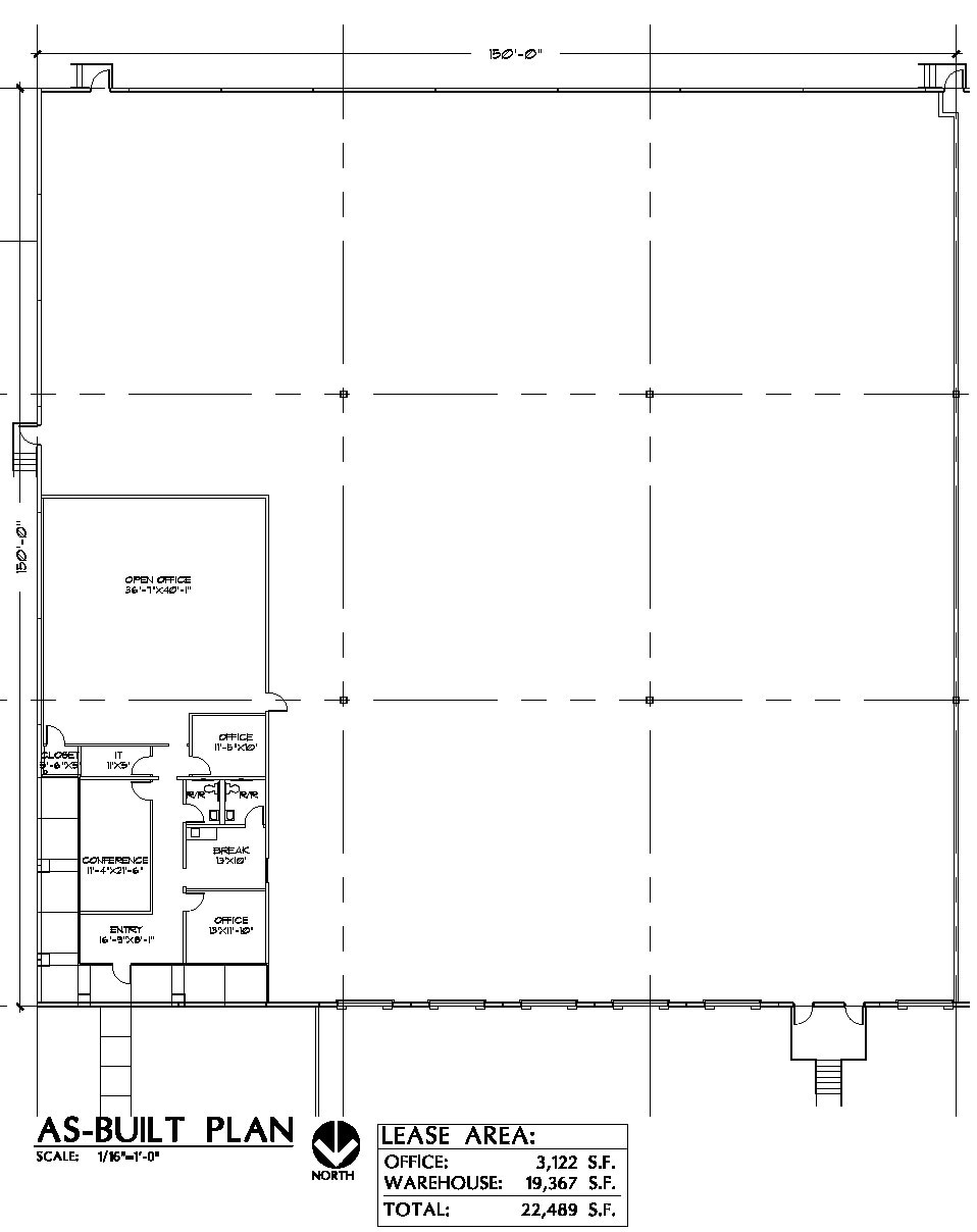 5108 Rittiman Rd, San Antonio, TX à louer Plan d’étage– Image 1 sur 1