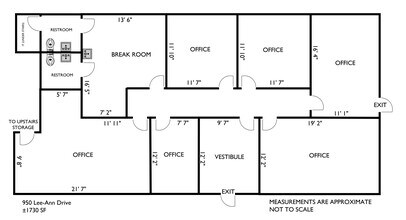940-950 Lee-Ann Dr, Concord, NC à louer Plan de site– Image 1 sur 24