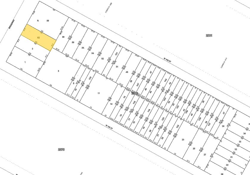 3608-3610 Broadway, New York, NY à vendre - Plan cadastral – Image 3 sur 3