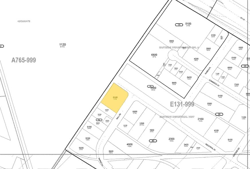 1025 Wall St, El Paso, TX à vendre - Plan cadastral – Image 3 sur 3