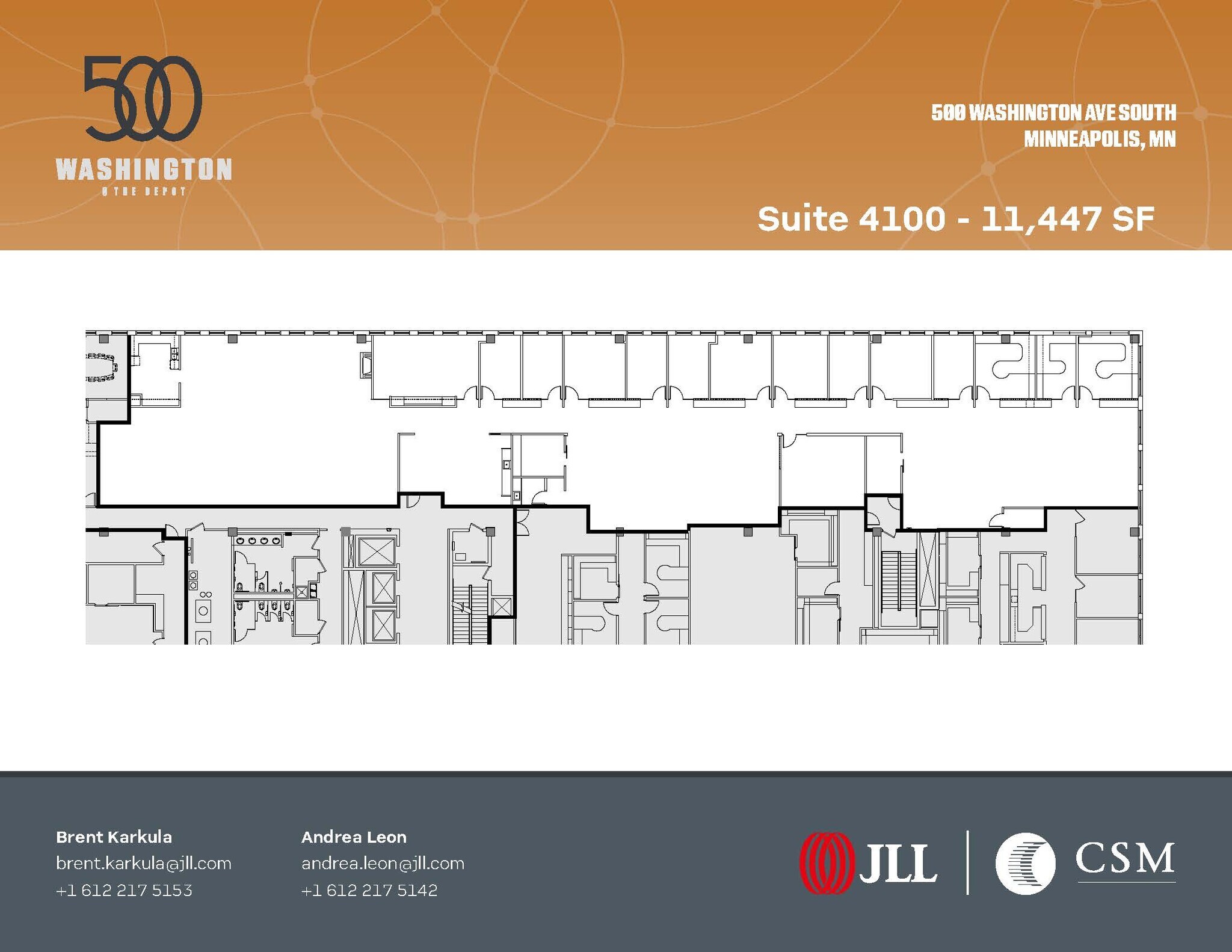 500 Washington Ave S, Minneapolis, MN à louer Plan d’étage– Image 1 sur 1