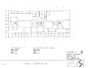 261 S Figueroa St, Los Angeles, CA à louer Plan d’étage– Image 2 sur 2