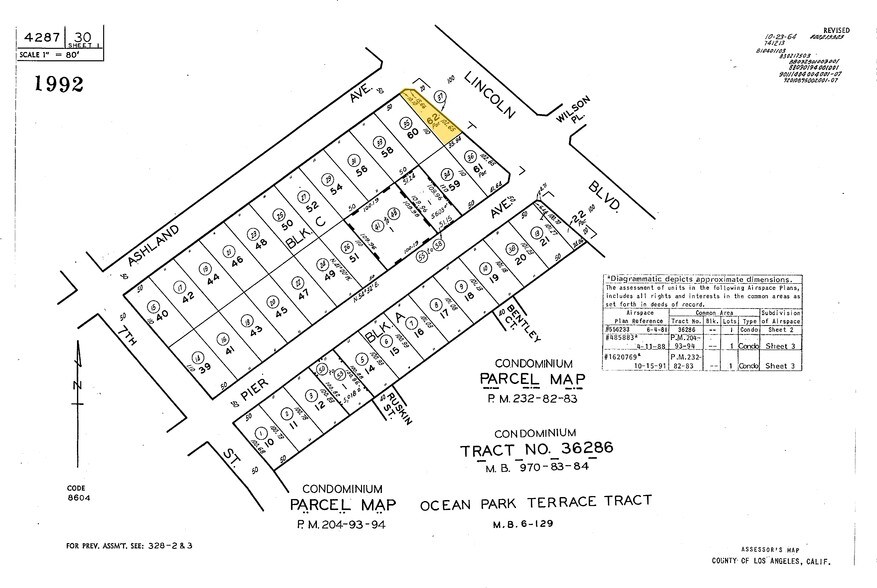 2900-2910 Lincoln Blvd, Santa Monica, CA à louer - Plan cadastral – Image 2 sur 2