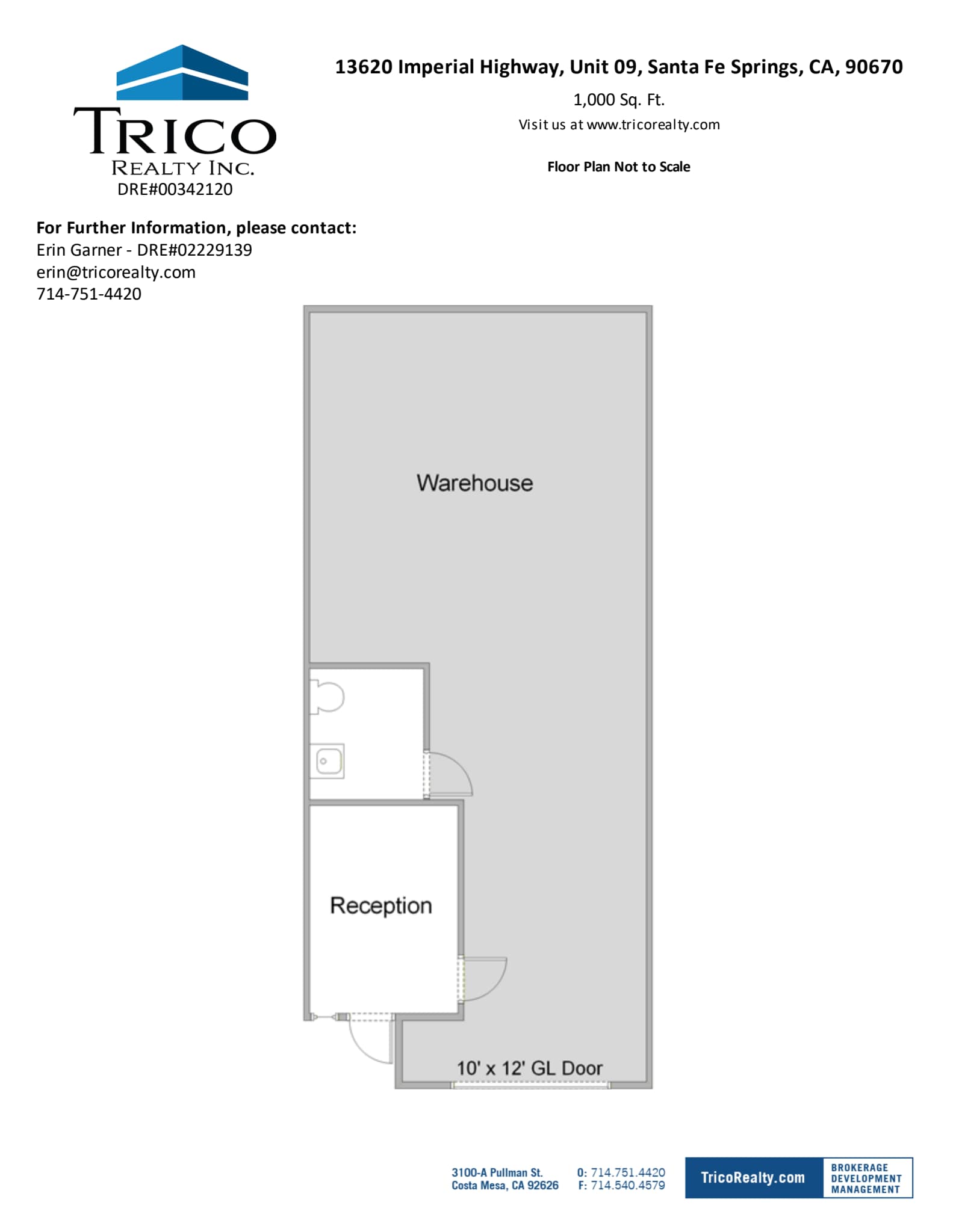13600-13640 Imperial Hwy, Santa Fe Springs, CA à louer Plan d’étage– Image 1 sur 1