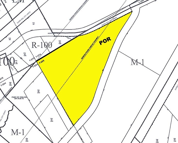 820 Brogdon Rd, Suwanee, GA à vendre - Plan cadastral – Image 2 sur 10