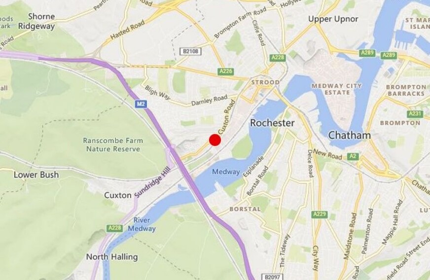 Cuxton Rd, Rochester à vendre - Carte – Image 3 sur 3