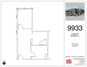 9933 Lawler Ave, Skokie, IL à louer Plan de site– Image 1 sur 1