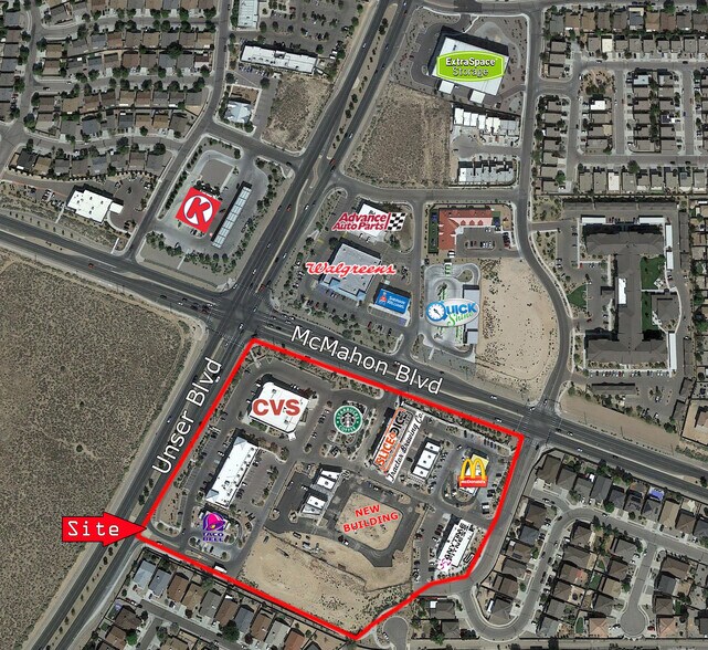 Unser Blvd NW & McMahon Blvd NW, Albuquerque, NM à louer - Aérien – Image 3 sur 4