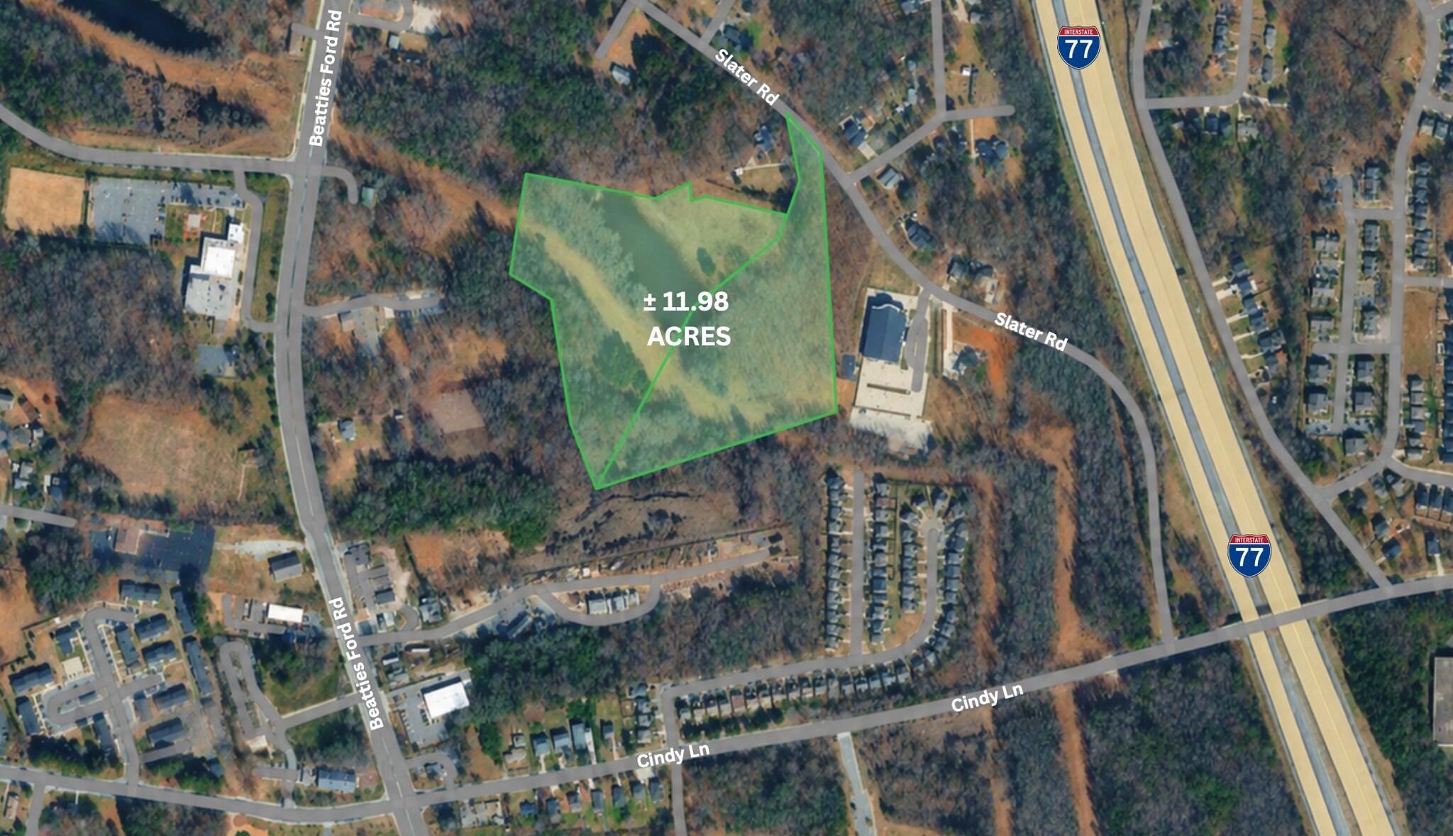 1932 Slater Rd, Charlotte, NC à vendre Aérien– Image 1 sur 4