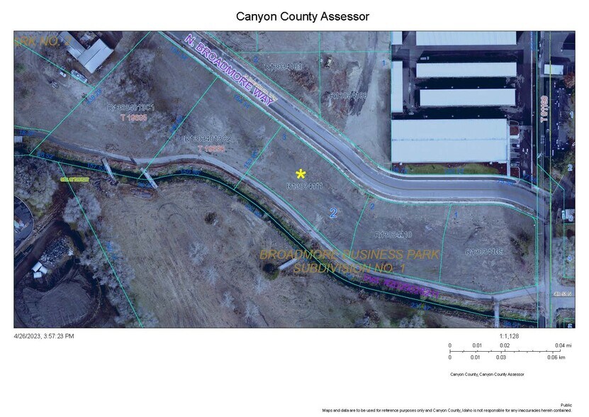 439 N Broadmore Way, Nampa, ID à louer - Plan cadastral – Image 3 sur 6