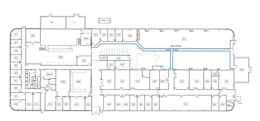 Industriel/Logistique dans Val-de-Reuil à louer - Plan d’étage – Image 2 sur 2
