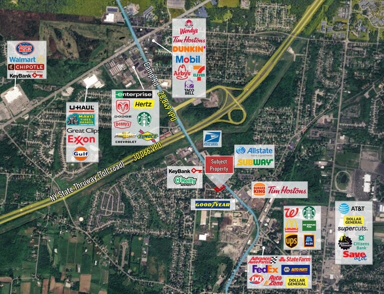 5556 Camp Rd, Hamburg, NY à vendre - Aérien – Image 3 sur 3