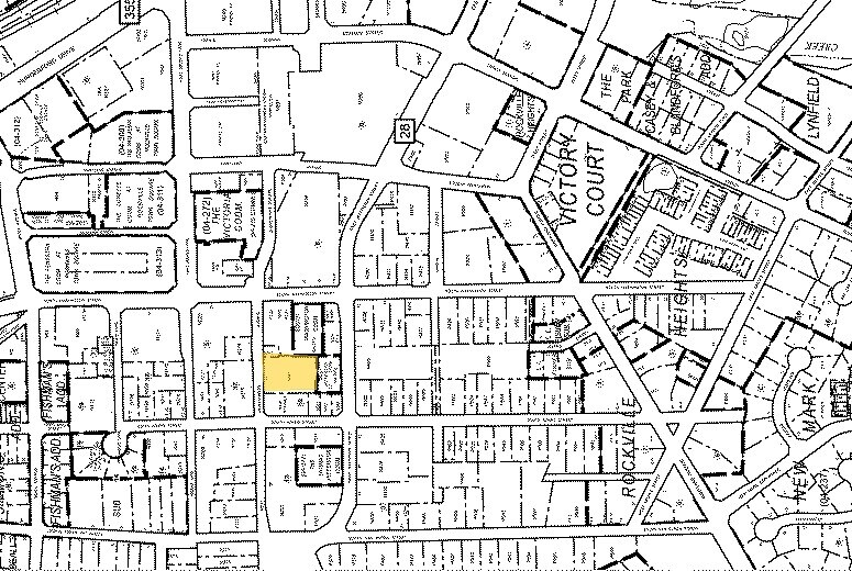 90-98 W Montgomery Ave, Rockville, MD à louer - Plan cadastral – Image 2 sur 6