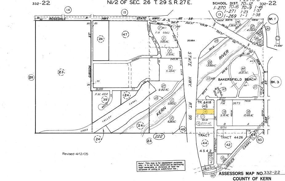 2015 Westwind Dr, Bakersfield, CA à louer - Plan cadastral – Image 2 sur 17