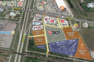 Plus de détails pour SEC HWY 6 at HWY 3, Alvin, TX - Terrain à vendre