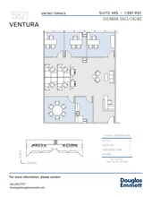 15821 Ventura Blvd, Encino, CA à louer Plan d’étage– Image 1 sur 1